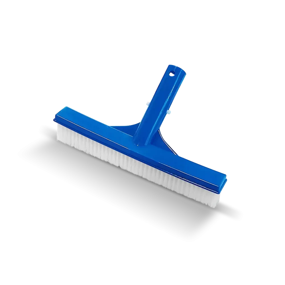 Cepillo recto Vulcano 400000 soporte plástico 25 cm para limpieza de pileta