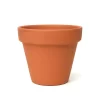BLUM Maceta Nº18 cerámica de 18 cm de diámetro y 15 cm de altura para cactus, suculentas y plantas ornamentales mediana