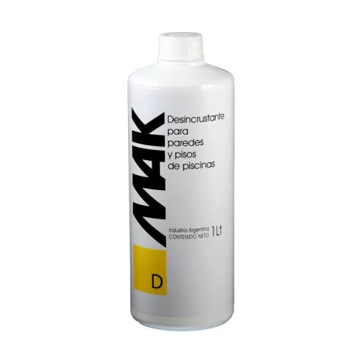Mak D x1L Makinthal: desincrustante y limpiador para piletas