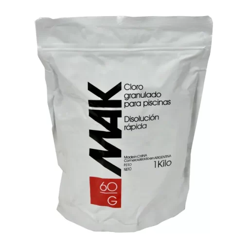 Mak Cloro Granulado 60% x1Kg Makinthal