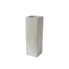 Maceta Prisma 15x40 de fibrocemento El Fausto, maceta rectangular artesanal moderna para interior o exterior