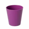 Maceta plástica Cónica Nº16 Violeta Andreatini con diseño moderno y color intenso, ideal para plantas pequeñas o medianas.