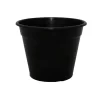 Maceta plástica Eco Reciclada Nº14 Beruplast color natural, fabricada con material reciclado, ideal para suculentas y plantas pequeñas.