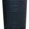 Maceta soplada 20 L plástica negra de 32 cm diámetro y 28 cm altura