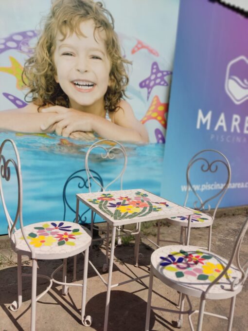 JUEGO DE JARDIN 4 SILLAS