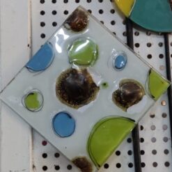 Artevidrio tutor de jardín 12 cm transparente, soporte pequeño y resistente para plantas jóvenes o esquejes.