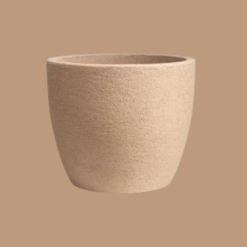 RAYUN - MACETA ROTOMOLDEADO ANDINA N°65 TEXTURADO - ARENA