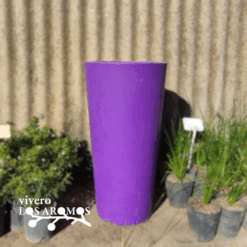 RAYUN - MACETA ROTOMOLDEADO CONO N°58 LISO - VIOLETA