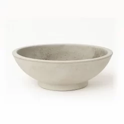 Maceta Paila Nº48 de fibrocemento Molinari, maceta grande artesanal para jardín o interior