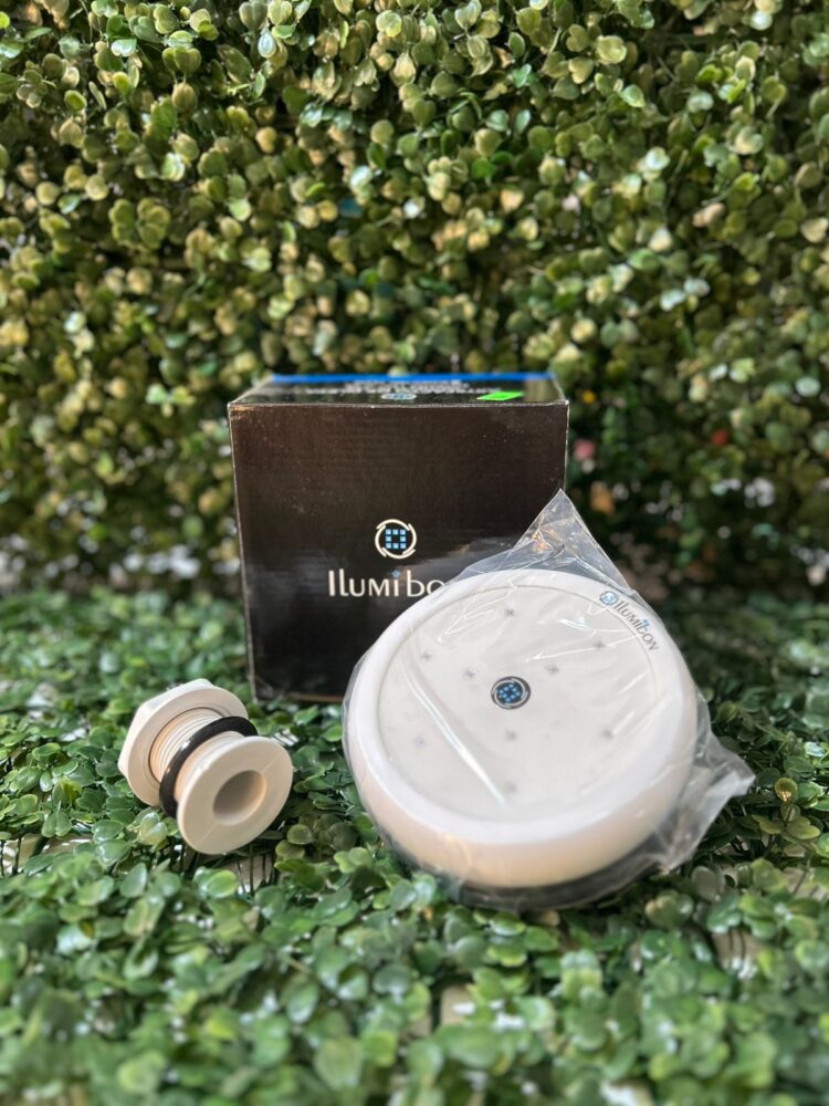 Luz LED RGB Color 10 W Ilumibon multicolor para exterior o interior con control remoto