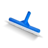 Cepillo recto VULCANO 29 cm con cerdas de polipropileno para limpieza de piscina