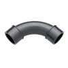 Curva 90 grados VULCANO PVC 40 mm PN16 para pegar hembra hembra en sistemas de piscina