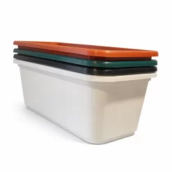 Maceta plástica rectangular Matriplast Jardinera para balcón y jardín