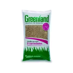 Semilla de césped Greenland 9 variedades 500 g para jardín y parque
