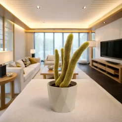 cola de mono m11 cactus colgante ornamental tallos largos maceta colgante