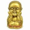 buda decorativo dorado felicidad figura zen ornamental hogar jardin