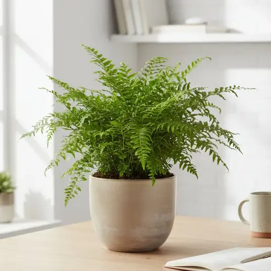 Helecho Blechnum Silver Lady 10L planta ornamental frondosa para interior