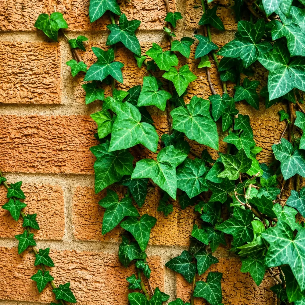 Hiedra Americana verde y variegada en maceta de 4 litros con follaje trepador ornamental para jardín
