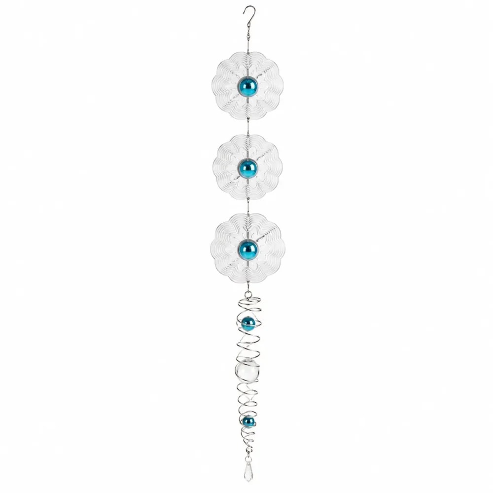 TIKKA COLGANTE FLOR TRIPLE 52CM - JM252124 - Imagen 2