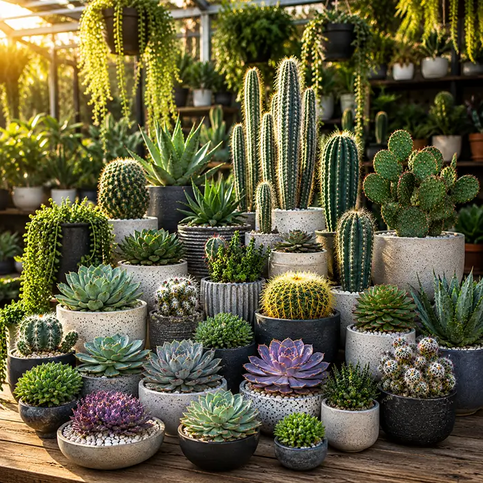 Cactus y Suculentas